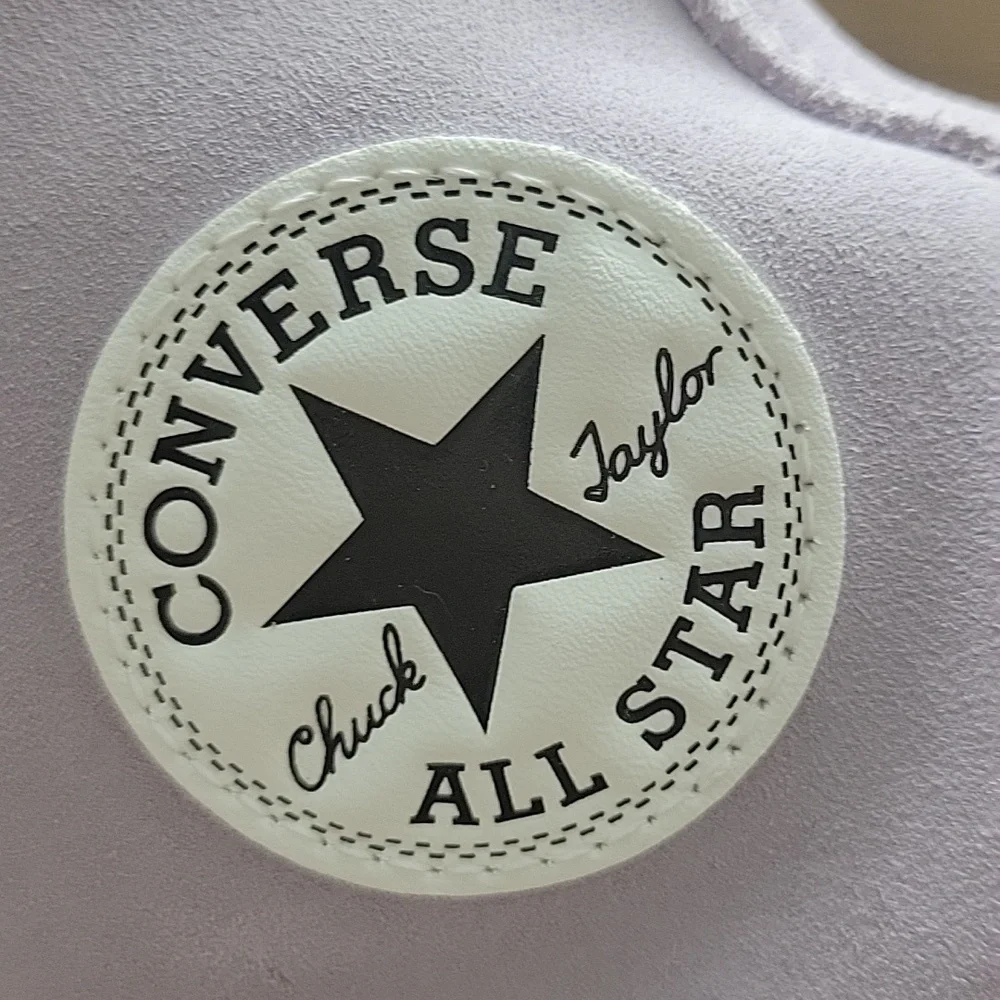 Converse Women's High-Top Sneakers - Light Purple - Picture 3 of 12